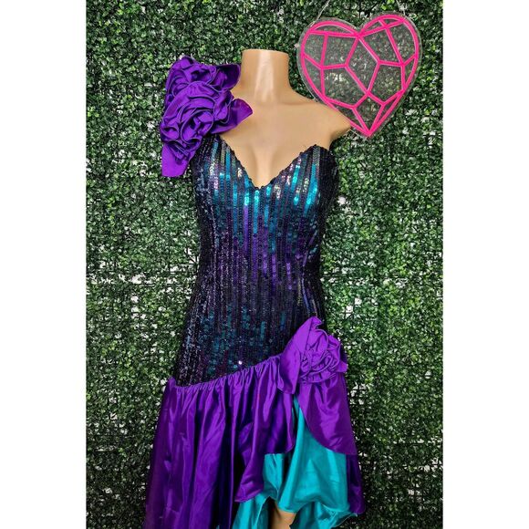 Alyce Designs Mardi Gras dress - Picture 1 of 8